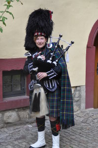 Bagpiper Dagmar Pesta